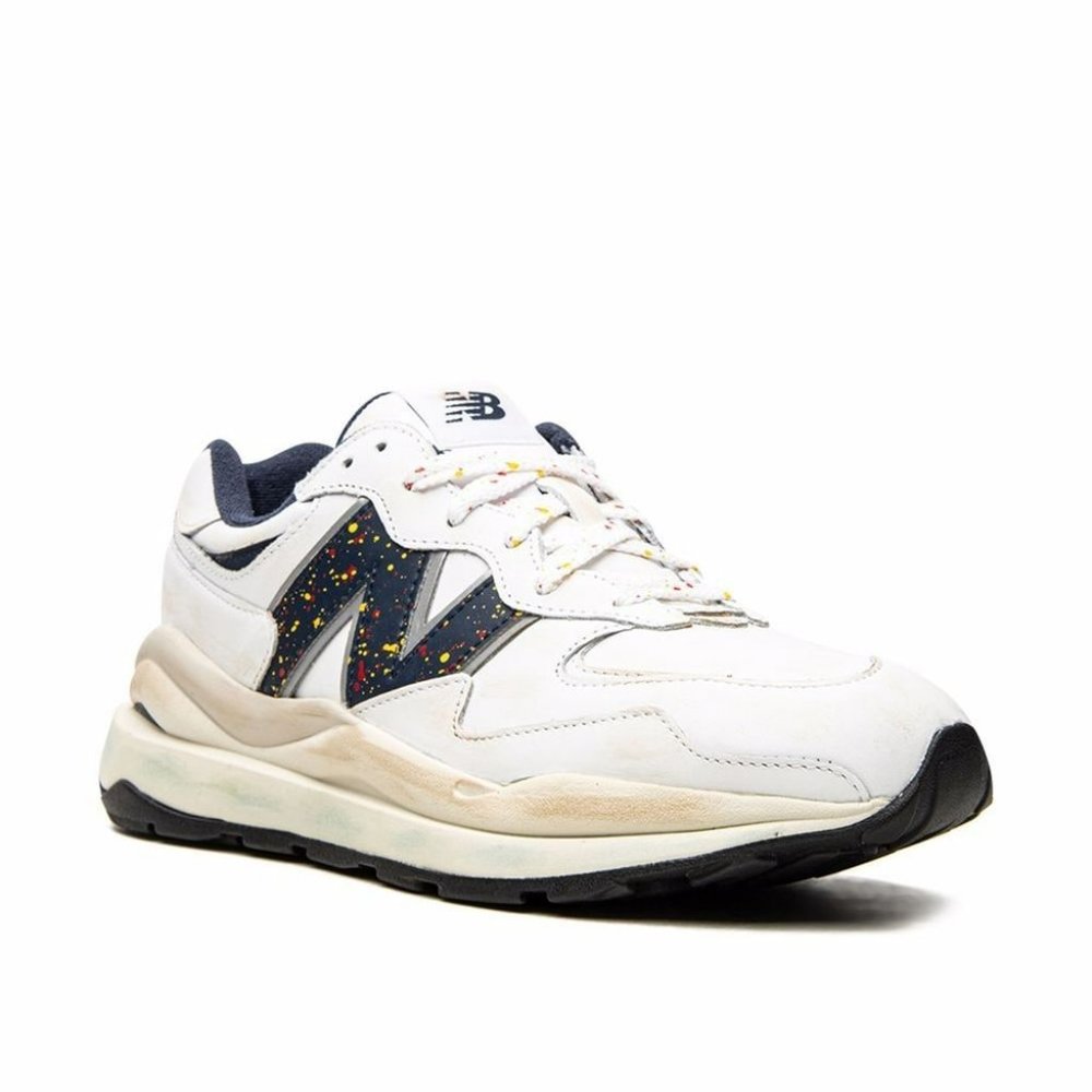 New Balance 57-40 Sneakers (white/blue)